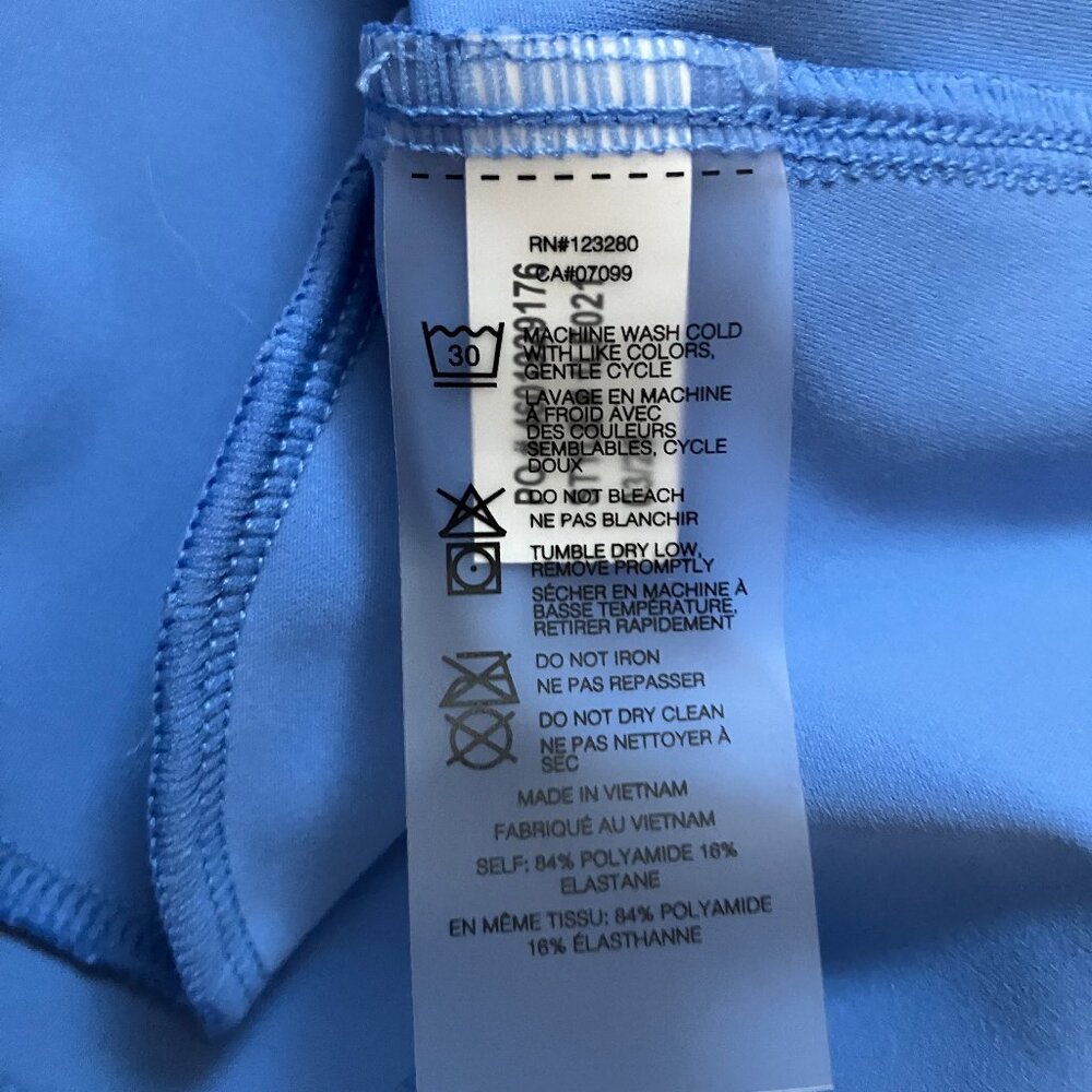 TravisMathew Game Set Match Skort Women's Granada Blue Size Small NWT - Picture 6 of 15